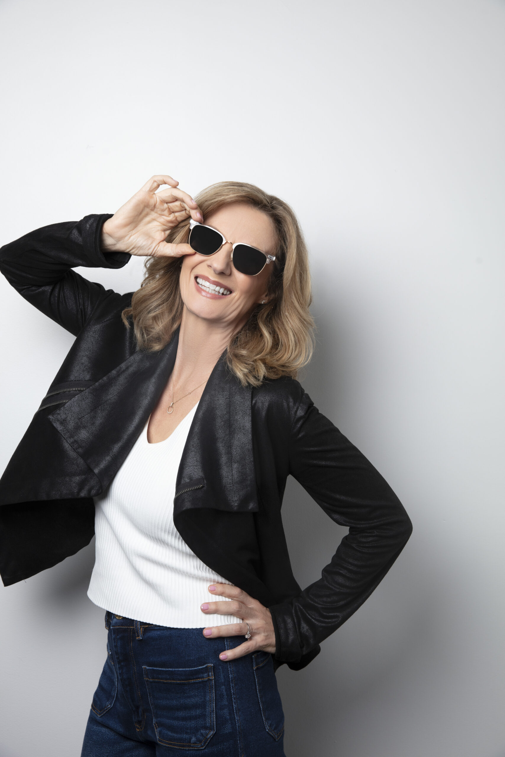Stylish Woman in Sunglasses